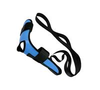 Yoga Stretch Strap, Exercise Strap with Loops, Fascia Hamstring Leg Stretcher Belt for Home Workout, Pilates, Gymnastics, Fitness Training for Women, Men, Home Gym, and Professional Exercise