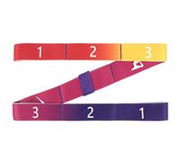 Yoga Stretch Strap Practical Yoga Pull Strap Belt Multi-Loops Elastic Stretching Band Fitness Exercise Resistance Band Elastic Stretch Belt Yoga Stretching Strap For Home Workout Exercise Pilates