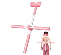 Yoga Stretching Stick - Yoga Stick, Pilates Fitness Home Corrector Hunchback | Adjustable Stretching Tool for Back Exercises | Upper Body Straightener for Back, Neck, Bodybuilding