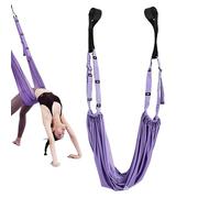 Yoga Stretching Strap, Aerial Yoga Rope For Back Pa-in, Yoga Inversion Swing Stretching Straps, Handstand Exercise Aid, Flexibility Tensile Exercise Assist Band, Adjustable Leg Waist Back Stretch Band