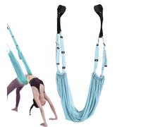 Yoga Stretching Strap - Flexibility Tensile Exercise Assist Band With Multi Loop Design, Durable Training Support Tool For Pilates Workout | Body Mobility Enhancer For Dance Ballet Gymnastics