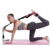Yoga Stretching Strap Leg Ligaments Belt Taekwondo Gymnastics Exercises Material Elastic Bands for Multi-Ring Buckle Safety Measures Recovery Training