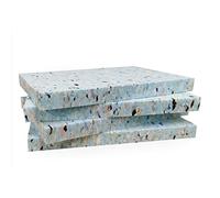 Yoga Studio 1'' Inch Chip Foam Half Yoga Block (4 Pack)