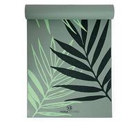 Yoga Studio Designed Sticky Yoga Mat | Oeko-Tex Tear Proof Non-Slip | Workout Exercise Gym Fitness Mandala Yoga & Pilates Mat | 183cm x 61cm x 6mm - Paradise Palm