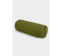 EU Organic Buckwheat Bolster Yoga Studio Olive One Size