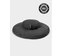 Yoga Studio EU Round Organic Zabuton Meditation Cushion Kit - Zafu - Grey