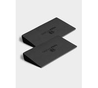 Yoga Studio EVA Foam Wedges Twin Pack Pair - Black