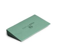 Yoga Studio EVA Half Yoga Wedge Block | Slant Board | Calf Stretcher | Lightweight EVA Foam | Mini Half Wedge | Non Slip Yoga Wedge for Wrists and Hands | Single Wedge (Sage Green)