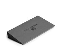 Yoga Studio EVA Half Yoga Wedge Block | Slant Board | Calf Stretcher | Lightweight EVA Foam | Mini Half Wedge | Non Slip Yoga Wedge for Wrists and Hands | Single Wedge (Graphite Grey)