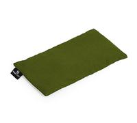 Yoga Studio Eye Pillow | 100% Organic Cotton Cover | Unscented Linseed Yoga Pillow | Stress Relief Weighted Eye Mask for Yoga, Relaxation, Tired Eyes, & Headaches (Olive Green)