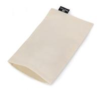 Yoga Studio Eye Pillow Cover - 12cm x 23cm, Yoga Pillow Cover for Spa or Massage Therapists (Ecru)