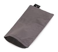 Yoga Studio Eye Pillow Cover - 12cm x 23cm, Yoga Pillow Cover for Spa or Massage Therapists (Silver)