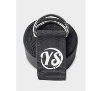 Yoga Studio GOTS Organic Cotton D-Ring 2.5m Yoga Belt Strap - Graphite Grey