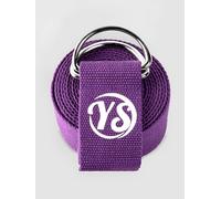Yoga Studio GOTS Organic Cotton D-Ring 2.5m Yoga Belt Strap - Purple