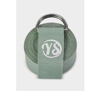 Yoga Studio GOTS Organic Cotton D-Ring 2.5m Yoga Belt Strap - Sage Green