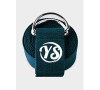 Yoga Studio GOTS Organic Cotton D-Ring 2.5m Yoga Belt Strap - Teal