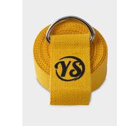 Yoga Studio GOTS Organic Cotton D-Ring 2.5m Yoga Belt Strap - Yellow