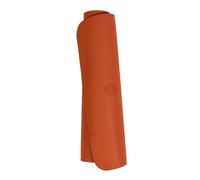 Yoga Studio Inter-Eco Reversible Alignment Yoga Mat 5mm | Non-Slip Thick Fitness Workout Grip Mat Lightweight For Yoga & Pilates (Orange)