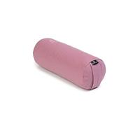 Yoga Studio Organic Buckwheat Mini Bolster Perfect for Yoga and Back Stretching 32x12cm (Dusty Pink)