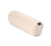 Yoga Studio Organic Buckwheat Mini Bolster Perfect for Yoga and Back Stretching 32x12cm (Ecru)
