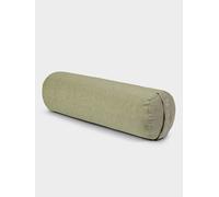 Yoga Studio Organic Buckwheat Two Toned Meditation Bolster Cushion - Two Toned - Green