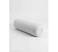 Yoga Studio Organic Cotton Buckwheat Lotus Meditation Bolster Cushion - White