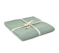 Yoga Studio Organic Cotton Yoga Blanket - 142 x 205cm Meditation Blanket, GOTS Certified, Compact, Easy-To-Carry. Yoga Essentials (Sage Green)