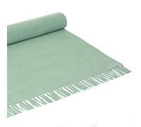 Yoga Studio Organic Mat - 196cm x 70cm With Tassels, Cotton Rug for Meditation, Relaxation, Hot Yoga
