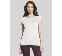 Yoga Studio Raglan Bamboo Organic Women's Top - White - XL