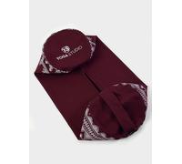 Yoga Studio Replacement Round Aztec Elephant Bolster Outer Cushion Cover - Raspberry - Aztec Elephant