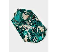 Yoga Studio Replacement Round Designed Bolster Outer Cushion Cover - Green Jungle