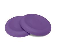 Yoga Studio Silicone Knee Pads - Set of 2 Pair | Support & Cushioned | Non-slip Pads for Kneeling Support for Knees, Hands, Wrists, and Elbows, Comfortable & Lightweight (Purple)