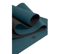 Yoga Studio The Grip Mat - 61cm x 183cm Yoga Mat with Non-Slip Base, Moisture-Absorbing 4mm Thick Latex-Free Travel Mat Roll (Aqua Marine)