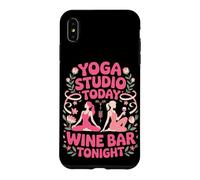 Yoga Studio Today Wine Bar Tonight Case for iPhone XS Max