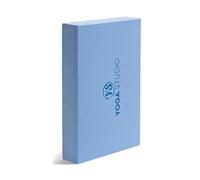 Yoga Studio Yoga Block - 30cm x 20cm x 5cm, Non-Slip EVA Block, Lightweight Exercise Accessory (Mineral Blue)