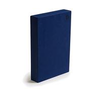 Yoga Studio Yoga Block - 30cm x 20cm x 5cm, Non-Slip EVA Block, Lightweight Exercise Accessory (Navy)