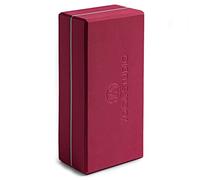 Yoga Studio Yoga Block High Density EVA Foam Gym Exercise Brick - Anti Slip, Bevelled Edges, Lightweight and Travel Friendly, Pilates Practice (Raspberry)