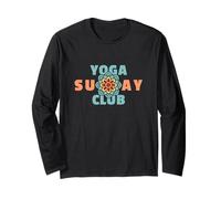 Yoga Sunday Club - Yoga Lotus Zen Mode Long Sleeve T-Shirt