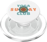 Yoga Sunday Club - Yoga Lotus Zen Mode PopSockets PopGrip for MagSafe