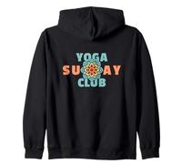 Yoga Sunday Club - Yoga Lotus Zen Mode Zip Hoodie