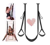 Yoga Swing Set, Black Door Swing for Game Sports Pilates