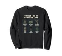 Yoga Things I Do In My Spare Time Mindfulness Namaste Sweatshirt