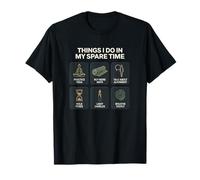 Yoga Things I Do in My Spare Time Mindfulness Namaste T-Shirt