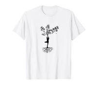 Yoga Tree Woman silhouette T-Shirt