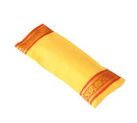 Yoga United 100% Cotton. Lavender and Linseed Eye Pillow for Yoga, Relaxation, Meditation, Travel and Gift or Tired Eyes, and Headaches - Saffron