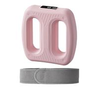 Yoga Vibration Ring - Adjustable Rechargeable Toning Device, Handheld Exercise Support Tool, Wireless Wellness Training Accessory | For Core Engagement, Daily Stretching Routines, Indoor Fitness