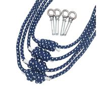 Yoga Wall Rope, Cotton Large Gap Trainer - Yoga Inversion Ropes for Home Studio Flexibility Exercises Large Gap Rehabilitation Pilates Dance Ballet Fitness Aerial
