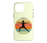 Yoga Warrior Inspirational Yogi Instructor Sunset Case for iPhone 16 Pro Max