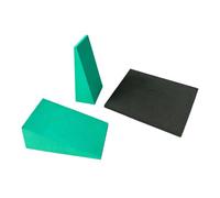 Yoga Wedge - 3 Pcs EVA Foam Calf Stretcher Blocks | Incline Squat Wedge Se
