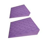 Yoga Wedge Block 2 Pieces Ergonomic Supportive Lightweight EVA Foam